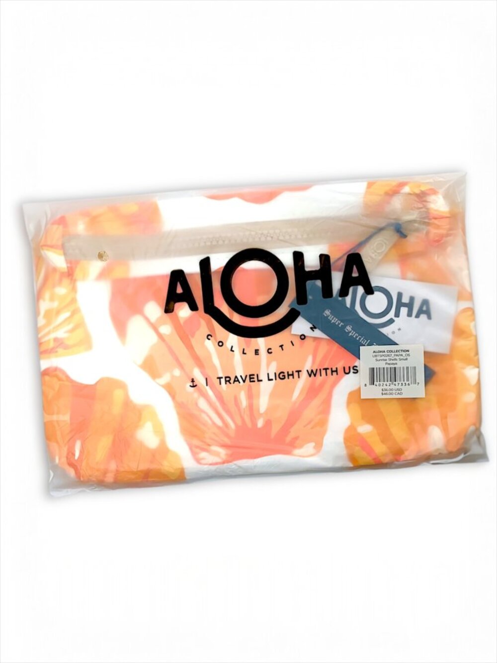 ALOHA Collection—Small Pouch—Limited Edition Sunrise Shells *NWT* - Picture 4 of 7